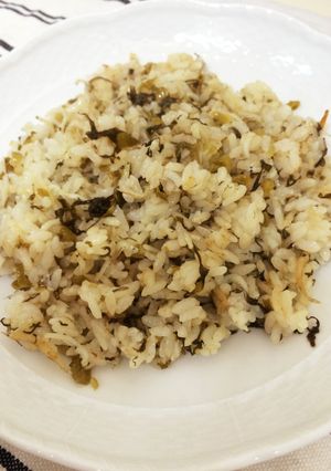 高菜しらすチャーハン-レシピのメイン写真