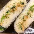 油揚げの甘辛煮&ほうれん草マヨおにぎらず