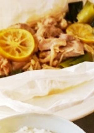 鶏肉と大根の包み焼き(すだち風味)-レシピのメイン写真