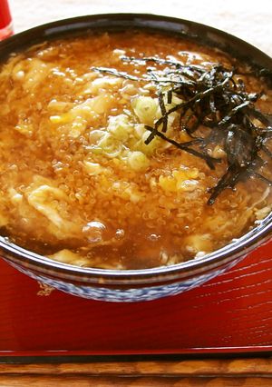 キヌアたまごあんかけうどん-レシピのメイン写真