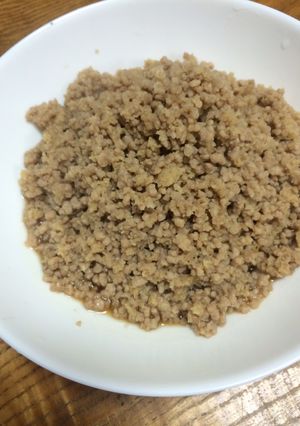 簡単！豆腐のミート！ 油抜き肉そぼろ-レシピのメイン写真