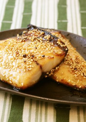 塩さばのごまみりん焼き-レシピのメイン写真
