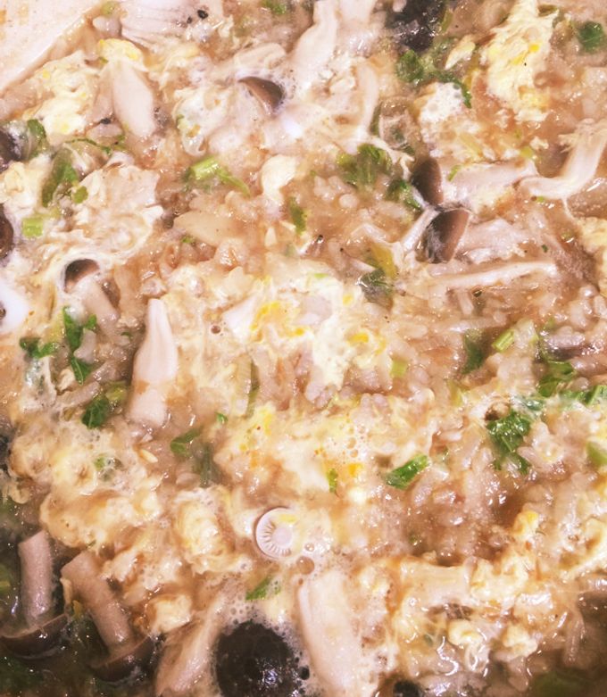 おかゆ・ぞうすい鍋 最後まで美味しくいただく♪ シメ雑炊のレシピ動画・作り方 | デ