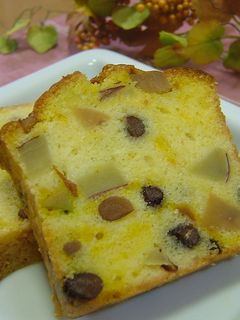 秋の味覚ケーキ-レシピのメイン写真