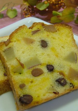 秋の味覚ケーキ-レシピのメイン写真