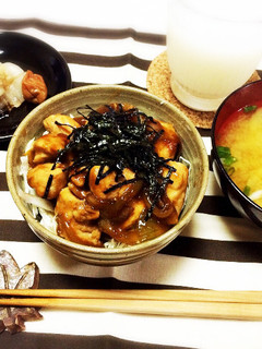 焼き鳥丼♩-レシピのメイン写真