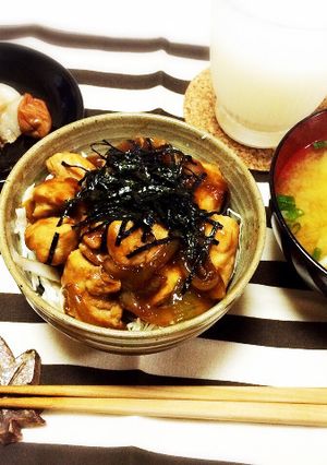 焼き鳥丼♩-レシピのメイン写真