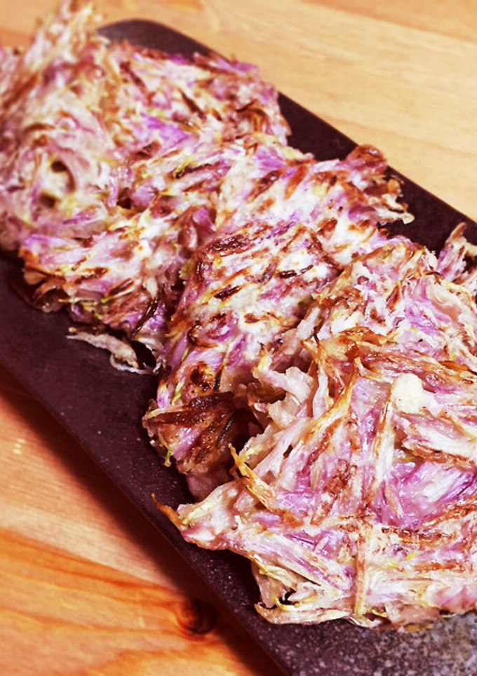 簡単なのにうま！食菊のおやき-レシピのメイン写真
