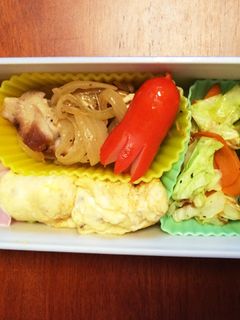 お弁当に☆鶏肉と玉ねぎ炒め-レシピのメイン写真