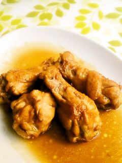 ☺簡単♪手羽先のはちみつ醤油甘辛煮☺-レシピのメイン写真