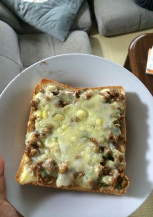 納豆パン-レシピのメイン写真