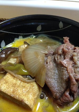我が家のすき焼き-レシピのメイン写真
