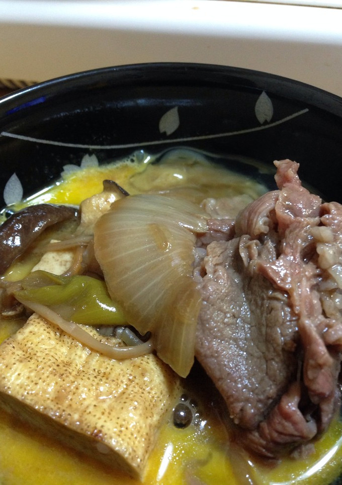 我が家のすき焼き-レシピのメイン写真