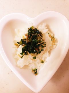 簡単☆栄養満点☆大根の葉ふりかけ☆-レシピのメイン写真