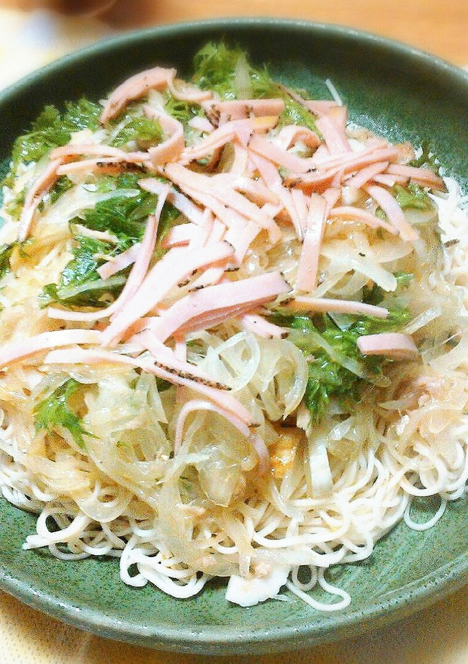 簡単 サラダ そうめん-レシピのメイン写真