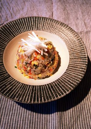 ザーサイ炒飯-レシピのメイン写真