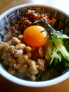 納豆キムチ丼♪-レシピのメイン写真
