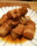 大根の豚バラ巻き☆あっという間に角煮風☆