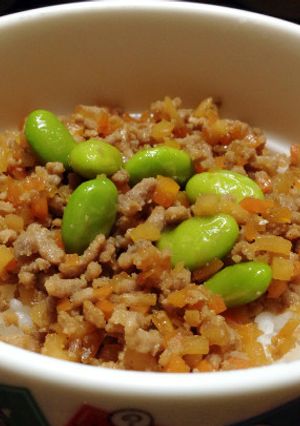 そぼろ丼-レシピのメイン写真