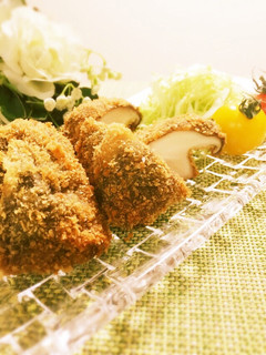 原木しいたけのフライ♪カツ?-レシピのメイン写真