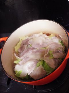 味付け簡単☆白菜と豚バラのめんつゆ煮-レシピのメイン写真
