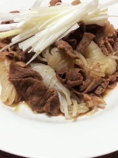牛肉としらたきの煮物-レシピのメイン写真