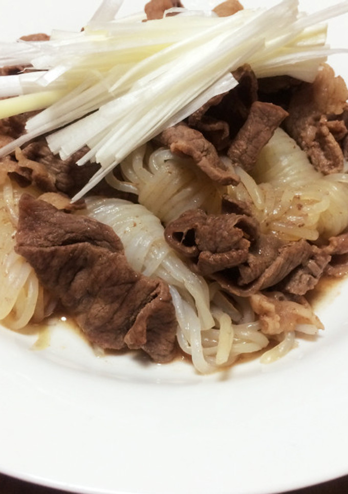 牛肉としらたきの煮物-レシピのメイン写真
