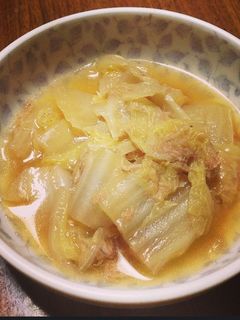 白菜とツナのたいたん-レシピのメイン写真