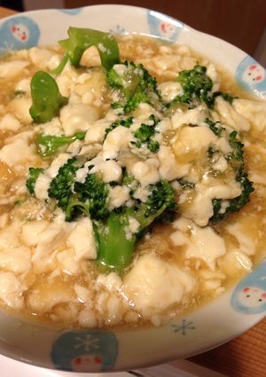 ブロッコリー豆腐あんかけ-レシピのメイン写真