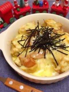 簡単!里芋の和風クリーミー味噌グラタン-レシピのメイン写真