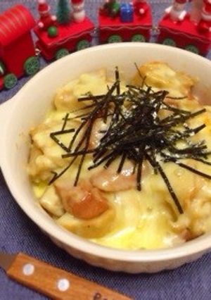 簡単！里芋の和風クリーミー味噌グラタン-レシピのメイン写真