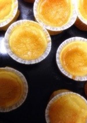 シフォンバニラカップケーキ-レシピのメイン写真