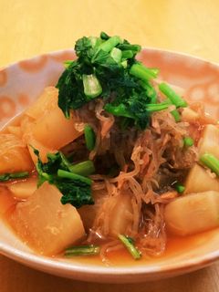 ポカポカ♡カブと大根の煮物-レシピのメイン写真