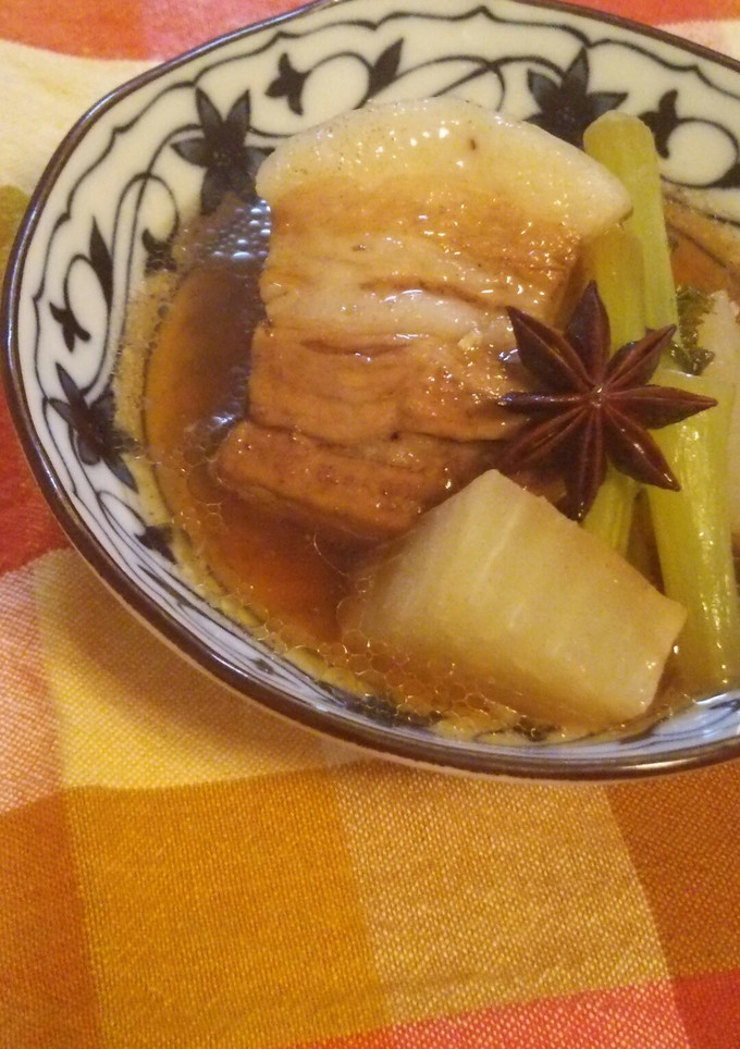 黒酢と八角の豚角煮♪-レシピのメイン写真