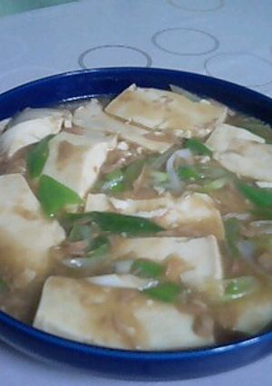簡単煮込みツナ豆腐☆-レシピのメイン写真