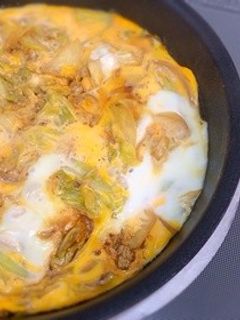 キャベツと玉ねぎのうまうま卵とじ☆-レシピのメイン写真