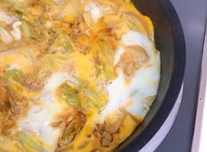 キャベツと玉ねぎのうまうま卵とじ☆-レシピのメイン写真