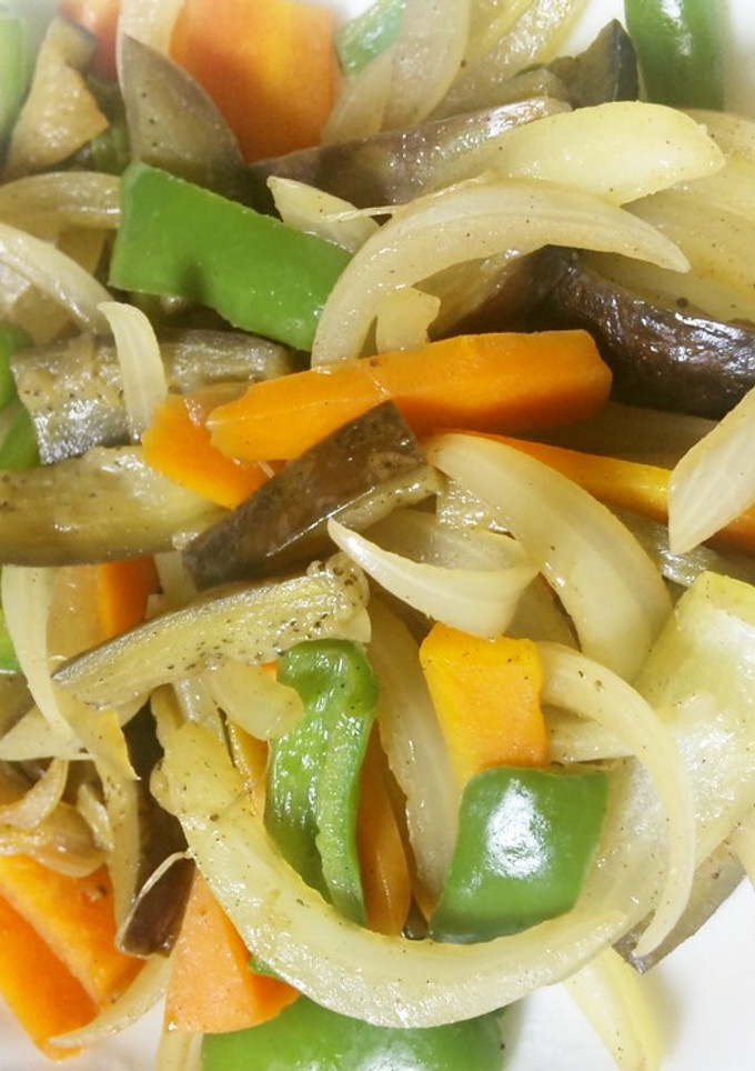 残り野菜のマヨ醤油炒め-レシピのメイン写真