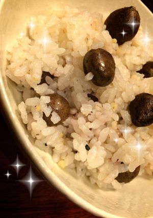 むかごの炊き込みご飯-レシピのメイン写真