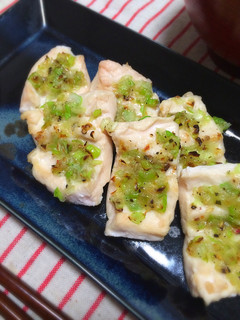 【話題入り】鶏ささみのネギ塩焼き-レシピのメイン写真