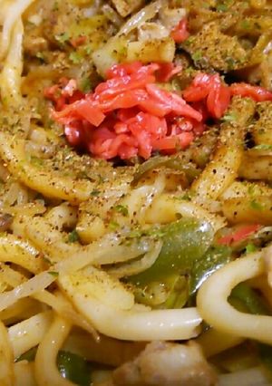 かさまし焼きうどん♪-レシピのメイン写真