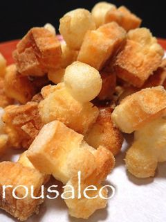 昆布茶おかき(揚げ餅)-レシピのメイン写真