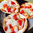 簡単!美味しい!餃子の皮deピザ