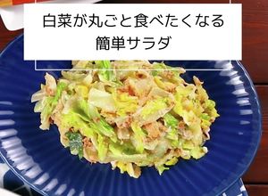 白菜が丸ごと食べたくなる♪簡単サラダ♪-レシピのメイン写真