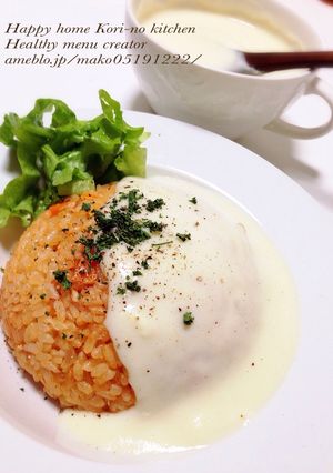 アレンジ自在！炊き込みケチャップライス-レシピのメイン写真