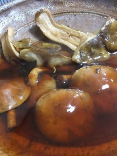 開きナメコとシモコシの焼きキノコ-レシピのメイン写真
