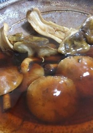 開きナメコとシモコシの焼きキノコ-レシピのメイン写真