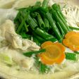 鶏肉とたっぷりねぎの塩ニンニク鍋♡