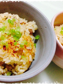 残った煮汁で*炊き込みご飯*-レシピのメイン写真