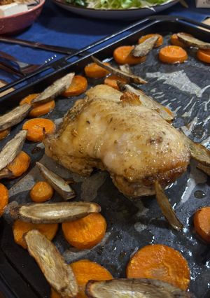 鶏胸肉のローストヨーグルトソース添え-レシピのメイン写真